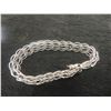 Image 3 : Sterling Silver 7 1/2 Bracelet 15.4 gr. 