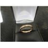 Image 1 : 10kt Rose Gold + Diamond Size 8 1/2 Ring 2.1 gr.