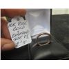 Image 2 : 10kt Rose Gold + Diamond Size 8 1/2 Ring 2.1 gr.