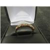 Image 2 : 10kt Gold + Garnet Size 7 Ring 1.4 gr. 