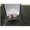 Image 2 : 10Kt White Gold Size 5 1/2 Ring 2gr.