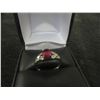Image 3 : 10Kt White Gold Size 5 1/2 Ring 2gr.