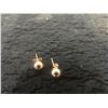Image 1 : 10Kt Gold Pair Earrings .2 gr. 
