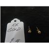 Image 2 : 10Kt Gold Pair Earrings .2 gr. 