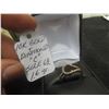 Image 1 : 10Kt Gold + Diamond "C" Size 6 1/2 Ring 1.6gr