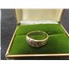 Image 3 : 10Kt Gold + Diamond Size 7 1/2 Ring 3.4 gr.