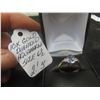 Image 3 : 10Kt Gold Diamond Aquamarine Size 6 1/2 Ring 2.1gr.