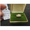Image 1 : 10Kt Gold + Diamond Size 9 1/2 Ring 4gr.