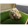 Image 1 : 10Kt Gold Nugget Style Size 9 Ring 5gr.