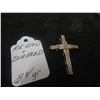 Image 2 : 10Kt Gold + Diamond Pendant 3.8 gr. 