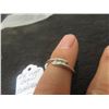 Image 3 : 10Kt White Gold + Diamond Size 6 1/2 1.8gr.