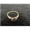Image 1 : 10kt Gold + Diamond Size 6 2.1gr. 