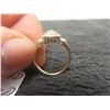 Image 3 : 10kt Gold + Diamond Size 6 2.1gr. 