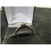 Image 1 : 14Kt Gold + Diamond Size 6 1/2 2.2gr.