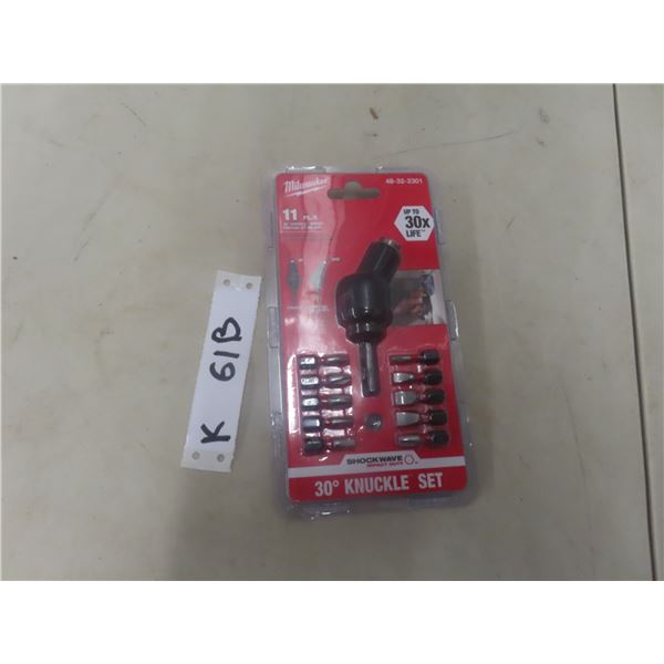 New Milwaukee 30" Knuckle Impact Pivoting Bit Holder