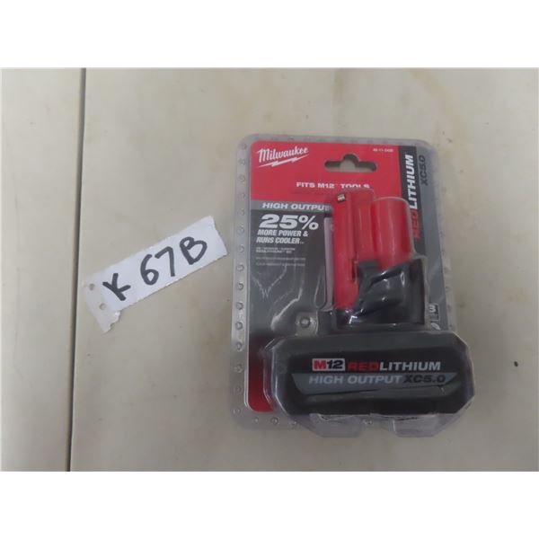 New Milwaukee M12 Red Lithium 