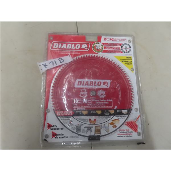 New Diablo 10" Circle Saw Blade 