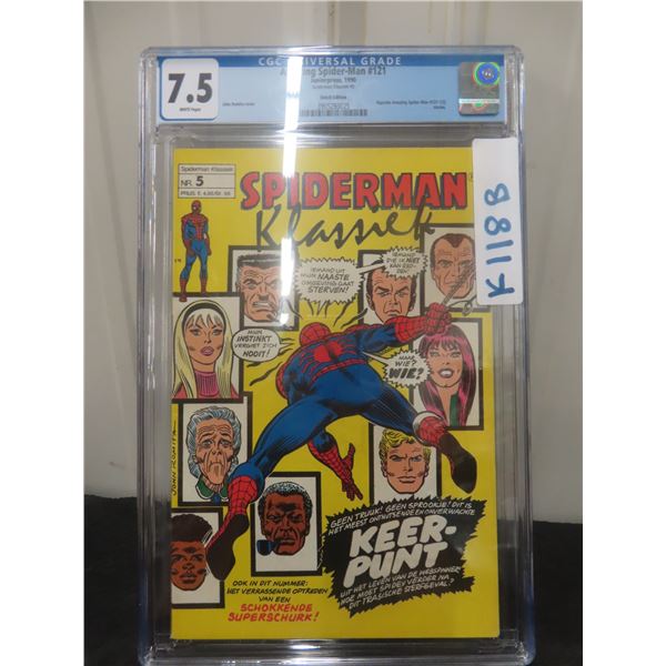 Amazing Spiderman #121, CGC 7.5 White Pages 
