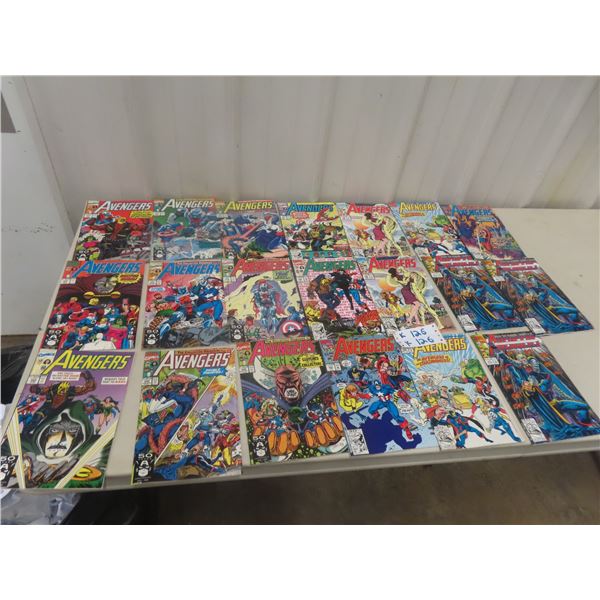 20x Avenger Comics, Marvel