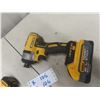 Image 2 : 3 Dewalt 20V 1/4 Impact with 3 Batteries + Charger-Works 