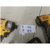 Image 9 : 3 Dewalt 20V 1/4 Impact with 3 Batteries + Charger-Works 