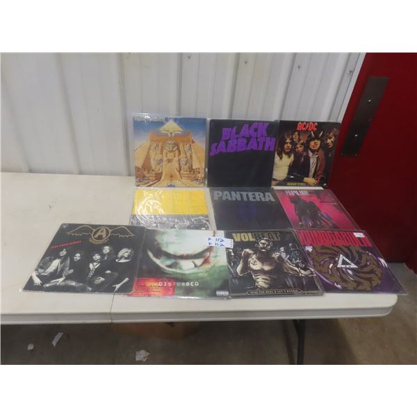 10x Records, Black Sabbath, AC/DC, Iron Maiden, Areo Smith Plus 