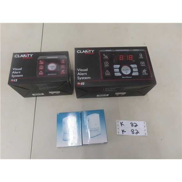 New Clarity Alert Master 1) Model 10 1) Model 12+ 2 Transmitters 