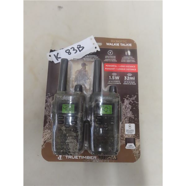 New Walkie Talkie 1.5Watt 32MI Set of 2