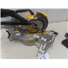Image 3 : Dewalt Sliding Mitre Saw with Battery + Charger- Working