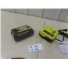 Image 1 : New Ryobi 40V Battery + Charger