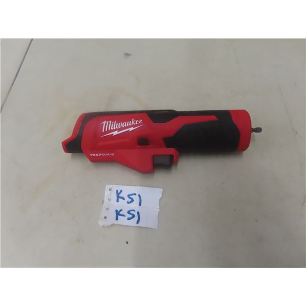 Milwaukee TrapSnakeDriver 12V Works
