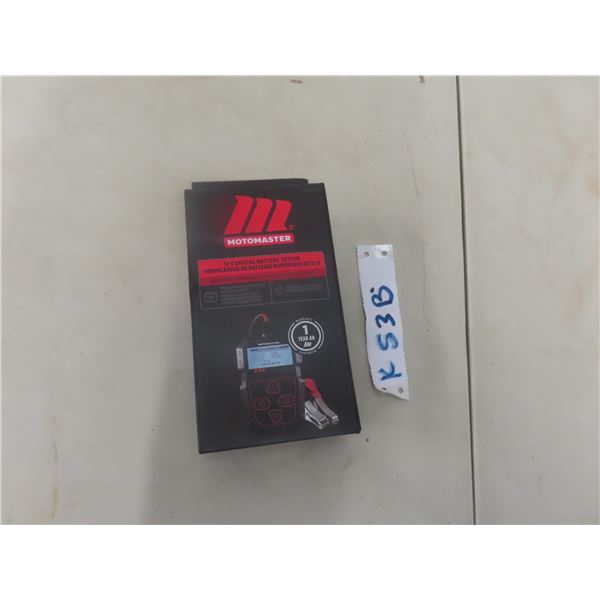 New Motormaster 12v Digital Battery Tester