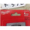Image 2 : New Milwaukee 4 Pc Impact Socket Adapter Set 