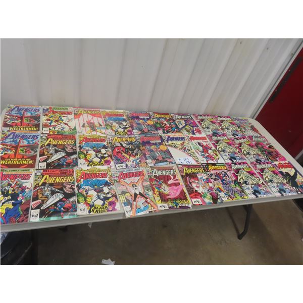 30x Avenger Comics Marvel 