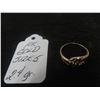Image 1 : 10kt Gold Ring Size 5 2.4gr