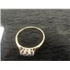 Image 1 : 10Kt Gold + Diamond Size 10. 1/2 2.1gr Ring