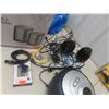 Image 8 : Electronics Phone, CD Player, Speaker, Speaker Mounts + 