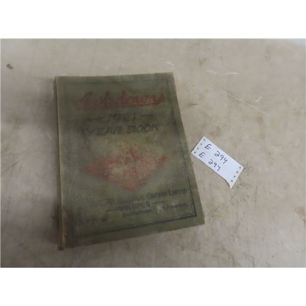1921 Ashdown Hardware Catalog 