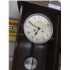 Image 8 : Oak Regulator Clock 31"x12"x7"