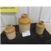 Image 1 : 3 Stoneware Jugs / Crocks 
