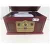 Image 3 : Proscan Turntable AM/FM CD Player Vintage Style 