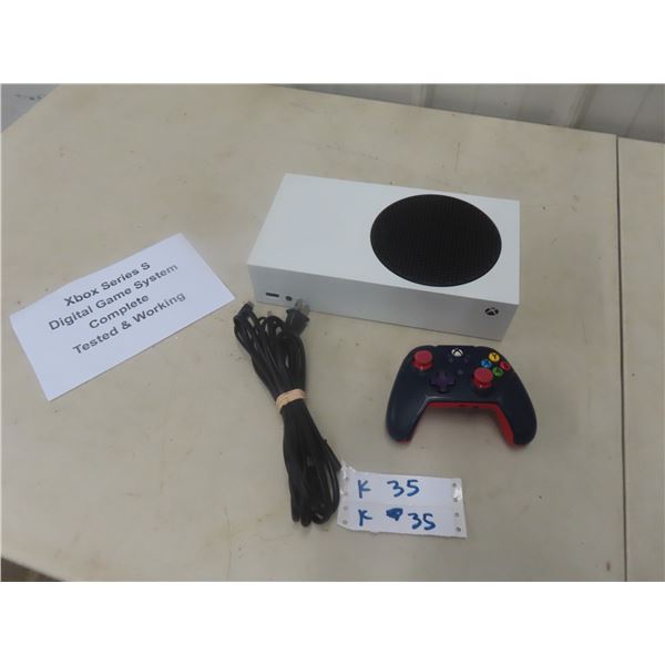 Xbox Series  S Digital Game System