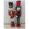 Image 1 : 2x 24" Wooden NutCracker