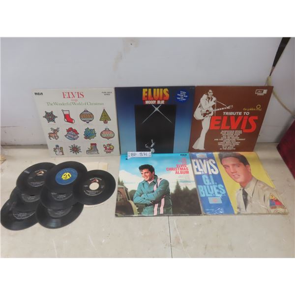 7-45 Elvis 5 LP Elvis