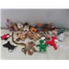 Image 1 : 20 Teenie Beanie Babies with Tags