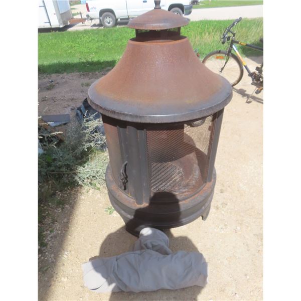 RD Fire Pit with Cover 