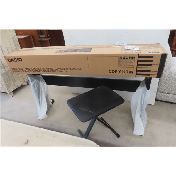 Casio Digital Piano Keyboard Model CDP Silo, 
