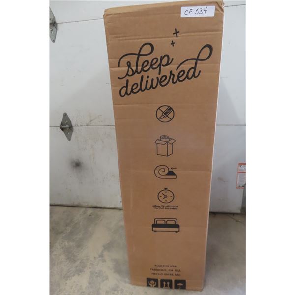 Twin Mattress and Pillow - New or Store Return 