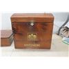 Image 8 : 2 Antinori Wood Chests Largest 13x11x14