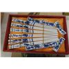 Image 4 : Ceramic Chop Sticks, Majono, Wood Tile Game Vase, Religeous Items 